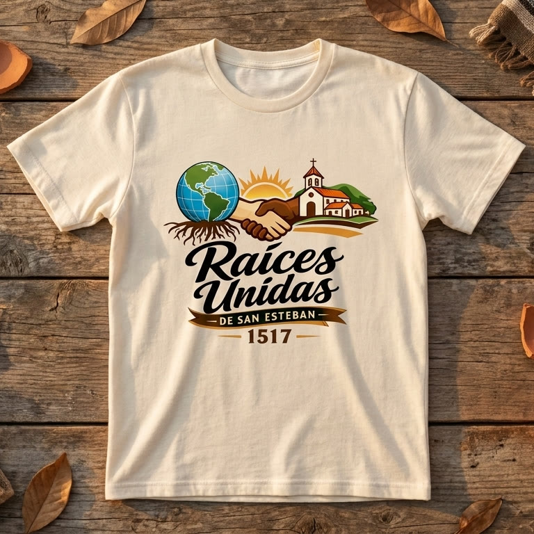 Camiseta de Raíces Unidas de San Esteban